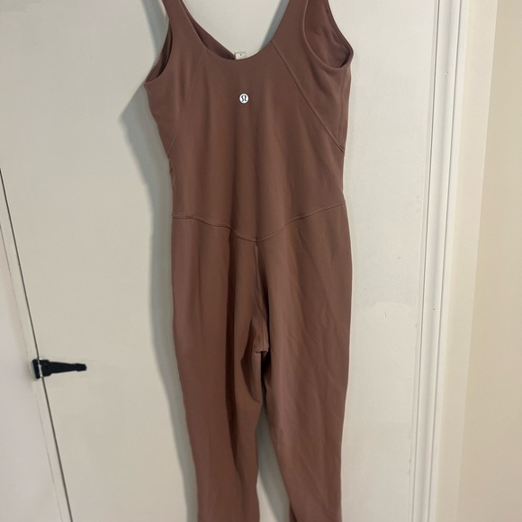 lululemon athletica Aligned Mauve 25” Bodysuit - Picture 3 of 5